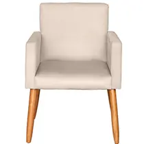 Cadeira Decorativa Poltrona Recepção sala de estar