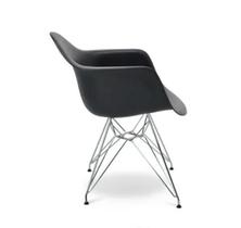Cadeira Decorativa Preta MK-967 - Makkon