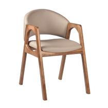 Cadeira Decorativa Sala de Jantar Luxo Larissa Facto Fendi - Mozzelar