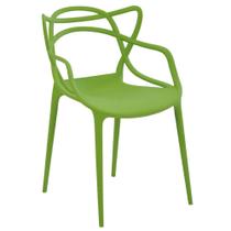 Cadeira Decorativa Sala e Cozinha Feliti (PP) Verde - Gran Belo