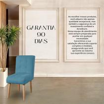 Cadeira Decorativa Sala Jantar Luna Suede Tiffany para Quarto Sala salão recepção . Cadeira Decorativa Sala Jantar Luna Suede Tiffany para Quarto Sala salão recepção .