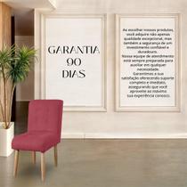 Cadeira Decorativa Sala Jantar Luna Suede Vermelho para Quarto Sala salão recepção . Cadeira Decorativa Sala Jantar Luna Suede Vermelho para Quarto Sala salão recepção .