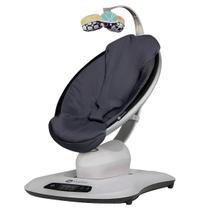 Cadeira Descanso Do Bebê Até 9Kg Reclinável e Musical Com 5 Movimentos Mamaroo Dark Grey Moms