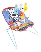 Cadeira Descanso Musical Rosa Azul Vibratória E Mòbile até 11,5kg Acolchoada já vem com brinquedos - Importway