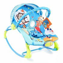 Cadeira Descanso Musical Vibratória Circo Dican Azul