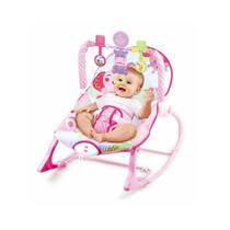 Cadeira Descanso Para Bebê Infantil Vibratória Musical Balanço Elefante - Baby Style