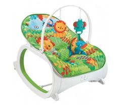 Cadeira Descanso Safari Musical com Balanço Verde - Color Baby