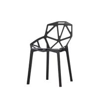Cadeira Design Chair One Penélope Assento Plástico Preto