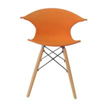 Cadeira Design Pelegrin Pw-079 Pp Laranja