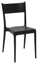 Cadeira Diana Eco Polipropileno Reciclado Preto 92 92030409