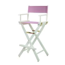 Cadeira Director Casual Home 230-01/021-22 Altura da barra branca/rosa Cadeira Director Casual Home 230-01/021-22 Altura da barra branca/rosa