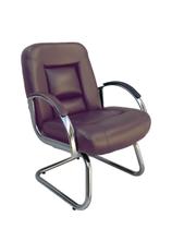 Cadeira Diretor Luxuosa Base Fixa Fixos Linha Firenze Marrom Cadeira Diretor Luxuosa Base Fixa Fixos Linha Firenze Marrom