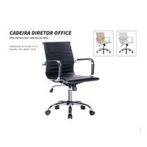Cadeira Diretor Office Com Estofado De material sintético Giratória Até 120Kg