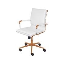 Cadeira Diretor Office Soft Rodizio Branca - Red Gold Cadeira Diretor Office Soft Rodizio Branca - Red Gold