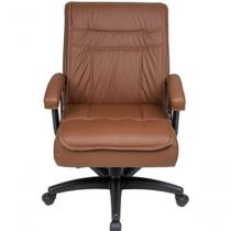 Cadeira Diretor Para Escritório Com Mola Ensacada Marrom