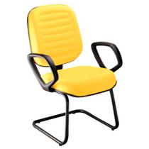 Cadeira Diretor para Escritório Linha Blenda Amarelo Cadeira Diretor para Escritório Linha Blenda Amarelo