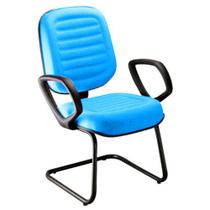 Cadeira Diretor para Escritório Linha Blenda Azul Cadeira Diretor para Escritório Linha Blenda Azul