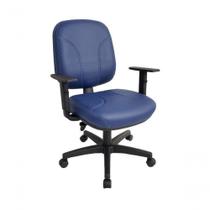 Cadeira Diretor Para Escritório Linha Parma Azul Cadeira Diretor Para Escritório Linha Parma Azul