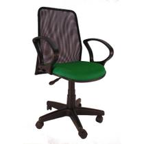 Cadeira Diretor Tela Preta- Verde - B&b Comercio Eletronico