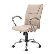 Cadeira Diretor Venezia Giratória CR Relax 2333 Com Braços 5269 Bege Cadeira Diretor Venezia Giratória CR Relax 2333 Com Braços 5269 Bege