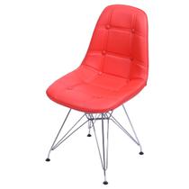 Cadeira Dkr Botonê Vermelho 1110cr - Or Design