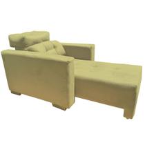 Cadeira Do Papai Reclinável & Retrátil Isabelle Amarelo - Beatriz Decor