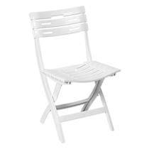 Cadeira dobrável bahamas branca-ma utilidades - Plasnew