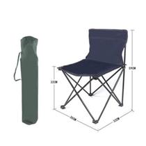 Cadeira dobravel bolso lateral praia camping banqueta pesca assento bolsa transporte