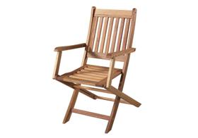 Cadeira Dobravel Com Braco Cor Stain Jatoba - 15555