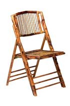 Cadeira Dobrável Comercial em Bambu e Rattan Durável Cadeira Dobrável Comercial em Bambu e Rattan Durável