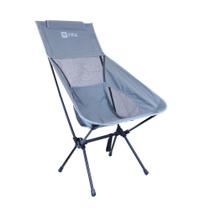 Cadeira Dobrável Compact Alta Lazer E Camping Leve Aço Ntk