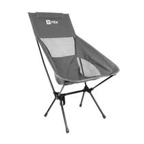 Cadeira Dobrável Compact Cinza C/ Estojo de Transporte Camping 290378 NTK - NAUTIKA