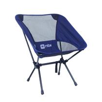 Cadeira Dobrável Compacta Pocket Azul Camping 290375 NTK - NAUTIKA