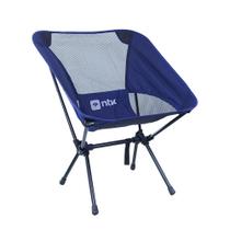 Cadeira Dobrável Compacta Pocket Ultra Leve NTK Azul