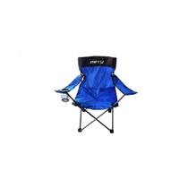 Cadeira dobravel deyu camping c/braco azul 90x54x93 cm