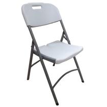 Cadeira Dobrável Ergonômica Branca