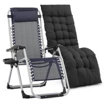 Cadeira dobrável MoniBloom Stable Outdoor Lounge azul 150 kg Cadeira dobrável MoniBloom Stable Outdoor Lounge azul 150 kg