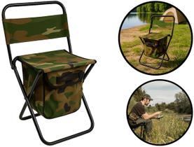 Cadeira Dobrável Portátil Para Acampamento Pesca Praia Ar Livre Capacidade Até 100kg Hutz Cadeira Dobrável Portátil Para Acampamento Pesca Praia Ar Livre Capacidade Até 100kg Hutz