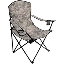 Cadeira Dobravel Portatil Praia Pesca Camping 150kg Camufla Cadeira Dobravel Portatil Praia Pesca Camping 150kg Camufla
