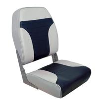 Cadeira dobrável Springfield Marine 1040661 High Back - Cinza/Azul