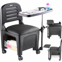 Cadeira Dompel Bari Cirandinha Manicure Compacta e Leve