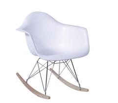 Cadeira eames arm pp branco balanço