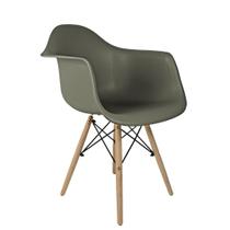 Cadeira eames com braço cinza pp