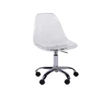 Cadeira Eames com Rodízios Incolor Cadeira Eames com Rodízios Incolor