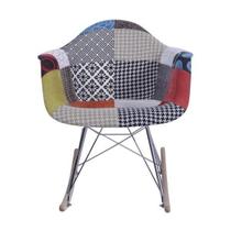 Cadeira Eames de Balanço 1122 Or Design