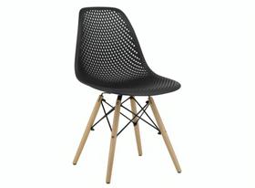 Cadeira Eames Design Colméia Eloisa Preto