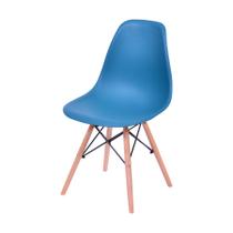 Cadeira Eames Dkr Sala De Jantar 46X80,5X42Cm Azul Petróleo