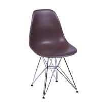 Cadeira Eames DSR Em Polipropileno Com Base Cromada