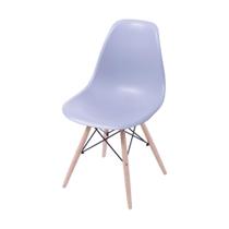 Cadeira Eames DSW Base Madeira - Cinza