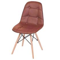 Cadeira Eames DSW Botonê - Chocolate Cadeira Eames DSW Botonê - Chocolate